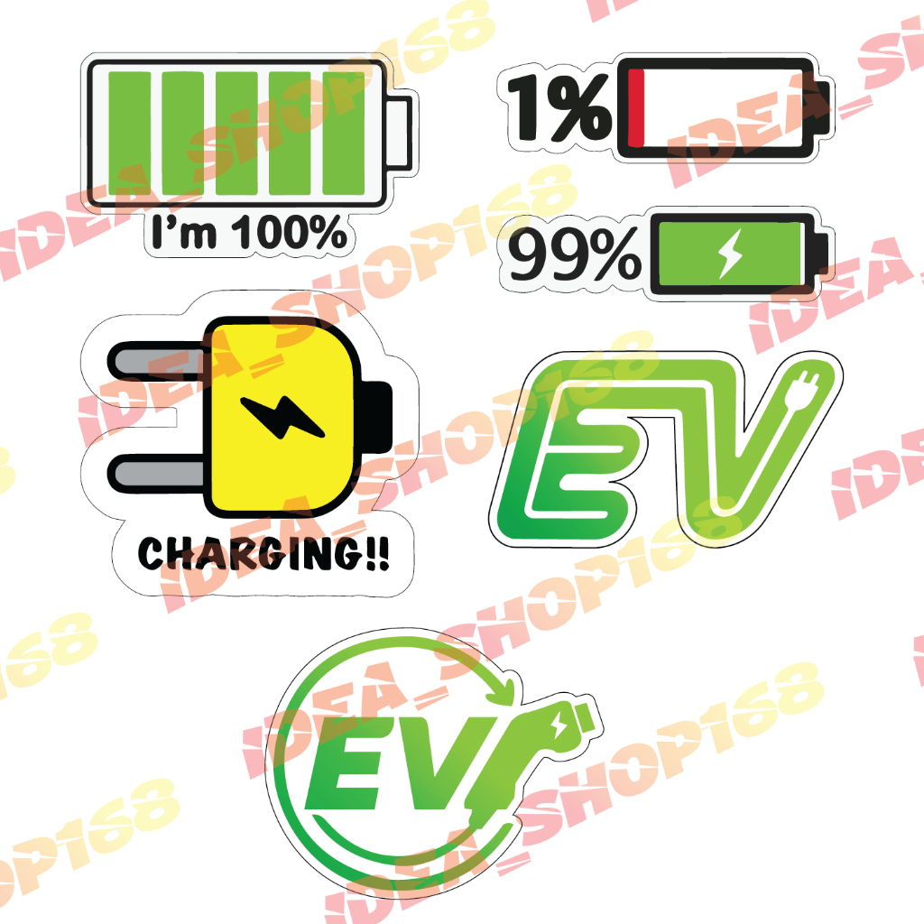 สติ๊กเกอร์ EV สะท้อนแสง3Mแปะเพิ่มความสวยงาม