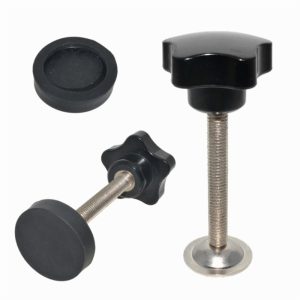 ✿ Sturdy Star Knob สกรูกระชับมือ Clamping Black Head Bolt Assortment Kit ลูกบิดสกรูหนีบที่ทนต่อแรงกระแทก