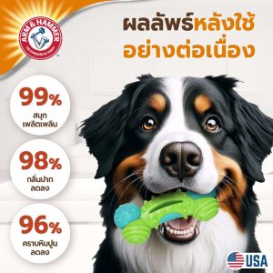 [แบรนด์แท้ USA ] Arm and Hammer Nubbies ของเล่นสุนัข ดูแลเหงือกฟัน มีเบกกิ้งโซดาในของเล่น