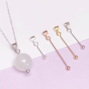 ใหม่ จี้หัวเข็มขัดเงินสเตอร์ลิง S925 ทรงวงรี ประดับลูกปัดไข่มุก Diy สําหรับห้อยกระเป๋า