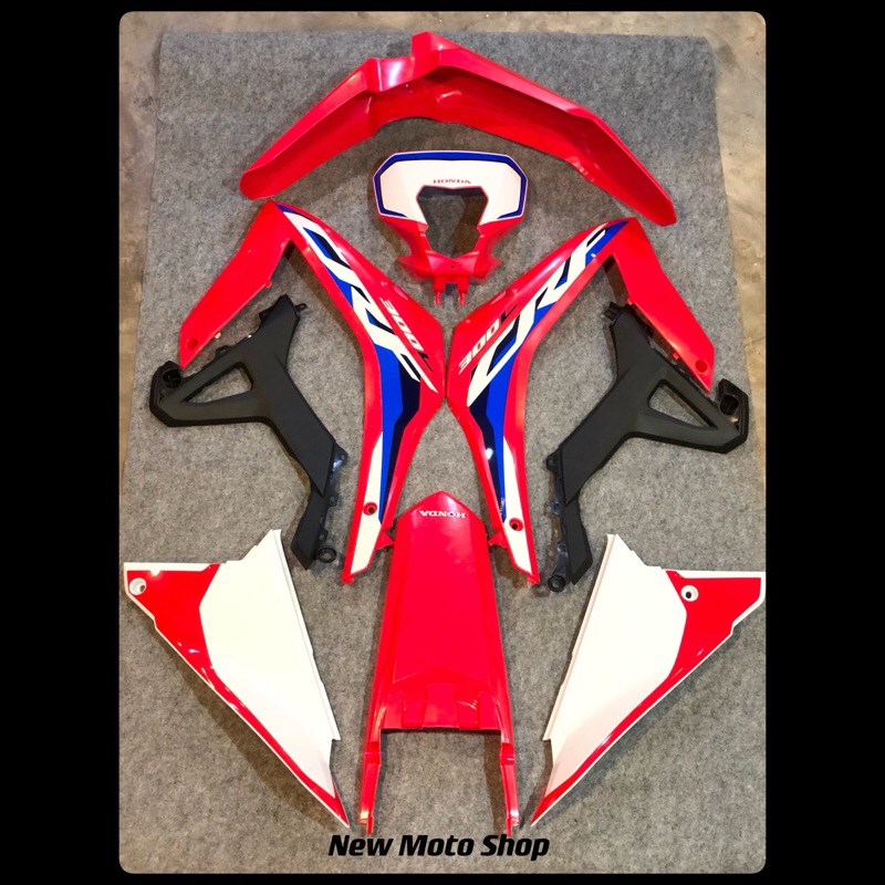 ชุดแฟริ่ง honda Crf300L สีแดง แท้เบิกศูนย์ทุกชิ้น (ชุดสี crf300)