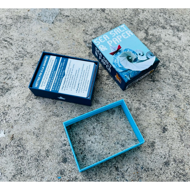 [Plastic] Sea Salt & Paper Board Game [TH/EN]: Box Extender – กล่องจัดเก็บอุปกรณ์สำหรับบอร์ดเกม (Sleeved Cards)