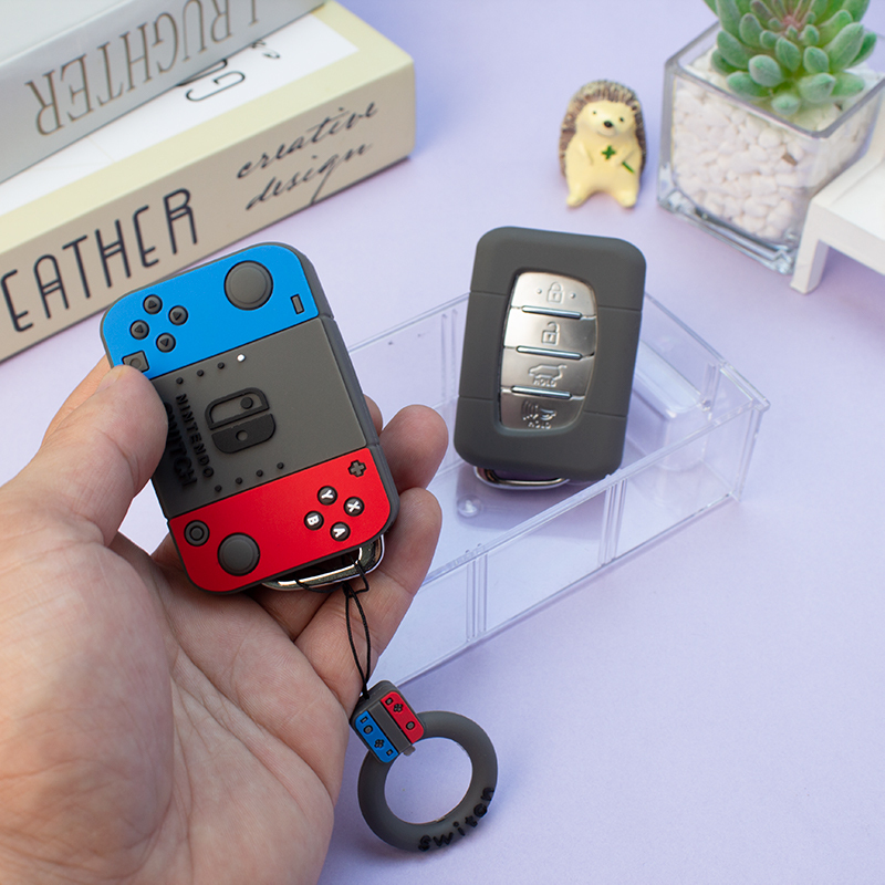 เคสรีโมตกุญแจ ลายการ์ตูนเกม สําหรับ Hyundai creta loniq5 tucson stargazer Santa Fe