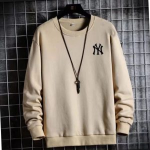 NY~เสื้อสเวตเตอร์ คอกลม ผู้ใหญ่ ไซส์ M-XXL เสื้อกันหนาวสําหรับผู้ใหญ่ชายและหญิง