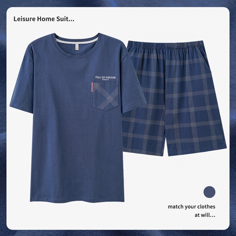 Pajama Set, High-end L-4XL Men Pajamas, Cute Korean Pajamas Pants  Men’s Nightwear Shirts Pajamasistar