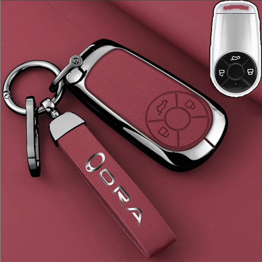 Ora เคสกุญแจรีโมตรถยนต์ 21 รุ่น R1 R2 2021 เคสกุญแจ ปลอกกุญแจ Goodcat Good Cat Ora GT เคสกุญแจรถยนต์ ปลอกกุญแจรถยนต์ Goodcat