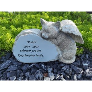 หินมาร์กเกอร์ รูปปั้นนางฟ้า เหมาะกับของขวัญ สําหรับสัตว์เลี้ยง แมว