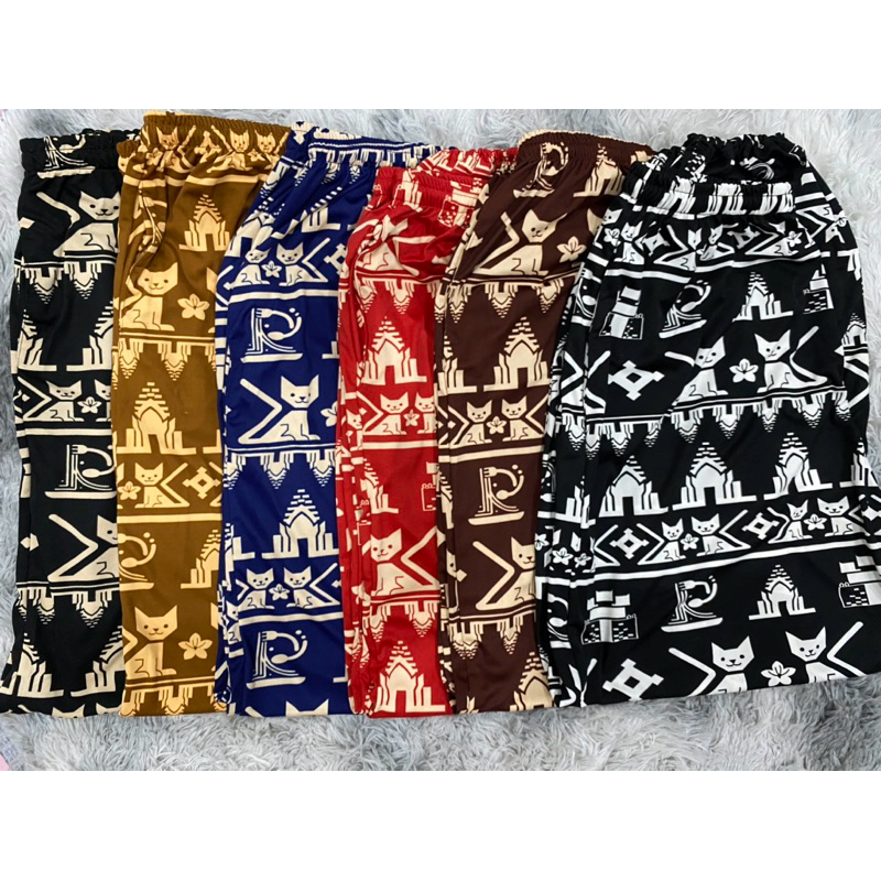 ‍⬛ของแท้ผลิตที่โคราช กางเกงแมวโคราช ขาปล่อย ผ้าไมโคร ไซส์ใหญ่ มี 6 สี