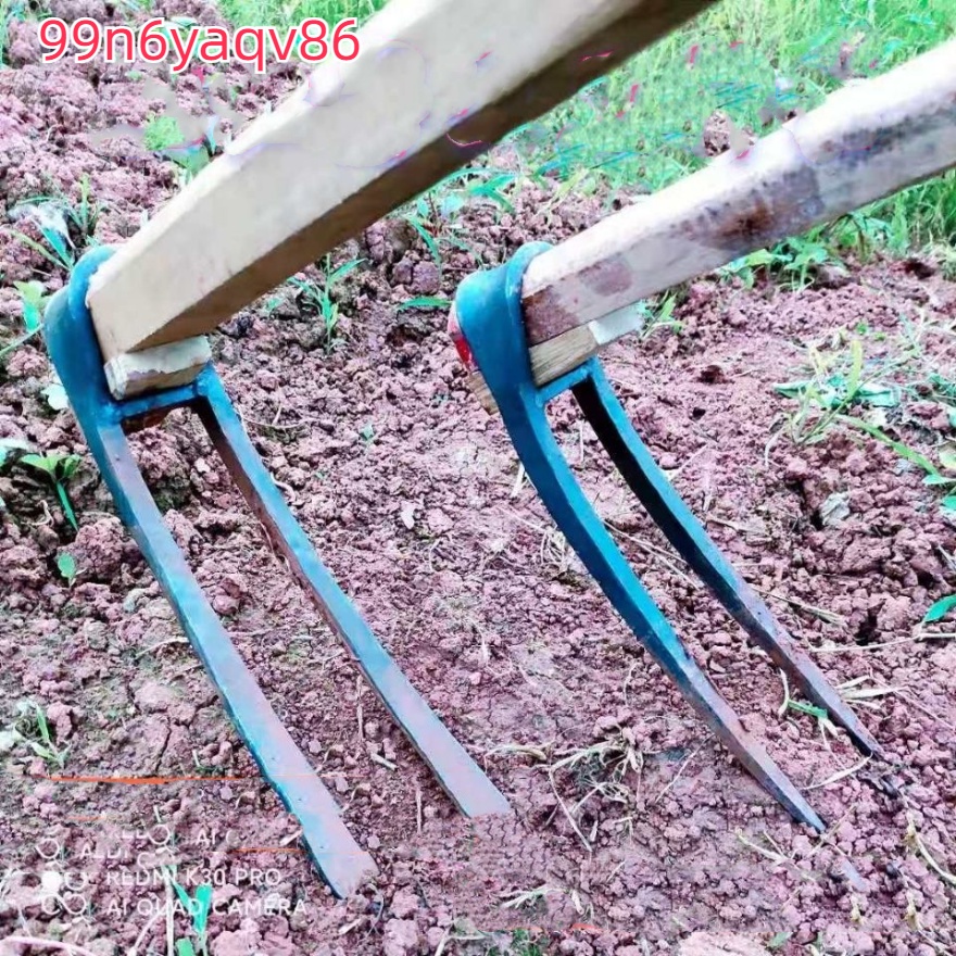 จอบสองฟัน ขุดดิน ขุดรกร้าง ความยาวเหล็กทั้งหมด ใช้งานสะดวก