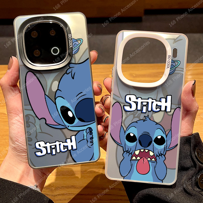 เคส iQOO 13 Z9 5G เคส iQOO Z9 Turbo น่ารักการ์ตูนตะเข็บกระเป๋าสัตว์ประหลาดกันกระแทกโทรศัพท์กรณี Matte แข็งแผ่นหลังซิลิโคนนุ่มขอบสายโทรศัพท์เชือกเส้นเล็กสําหรับเด็กชายสาวนักเรียน