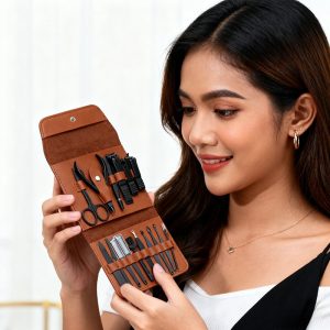 ชุดกรรไกรตัดเล็บครบเช็ต 7/16ชิ้น Nail clipper ชุดอุปกรณ์ทำเล็บ ตะไบเล็บ กรรไกรตัดเล็บแบบเฉียง ชุดกรรไกรแต่ง