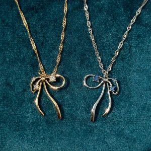 Imnigel Baby bow necklace