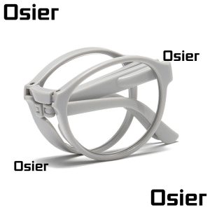 Osier1 แว่นอ่านหนังสือน้ําหนักเบาแว่นตาความแข็งแรง 1.0x ~ 4.0x พับ