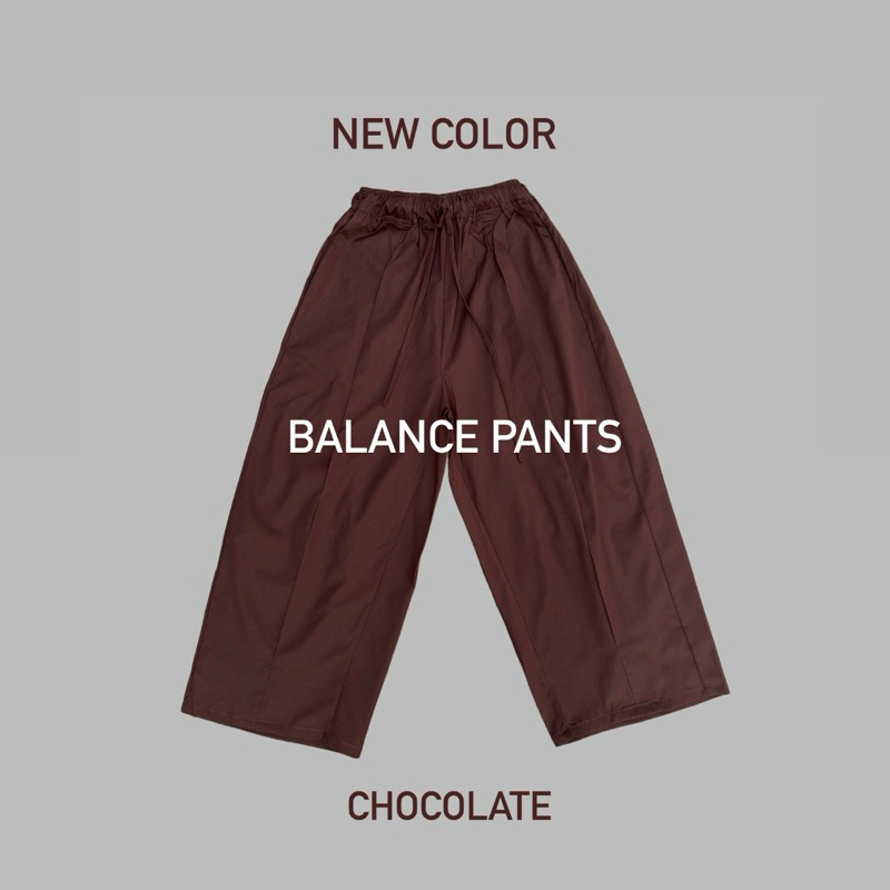 Balance pants (limited chocolate color)