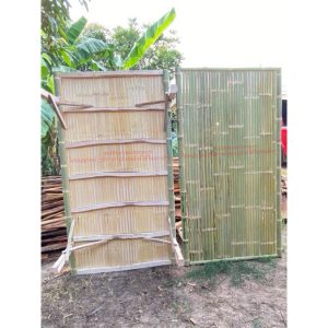 แคร่ไม้ไผ่ กว้าง 1.เมตร ยาว 1.เมตร 80 เซน สูง 40 เซน   วิธีประกอบขาตามรูปภาพและวีดีโอ