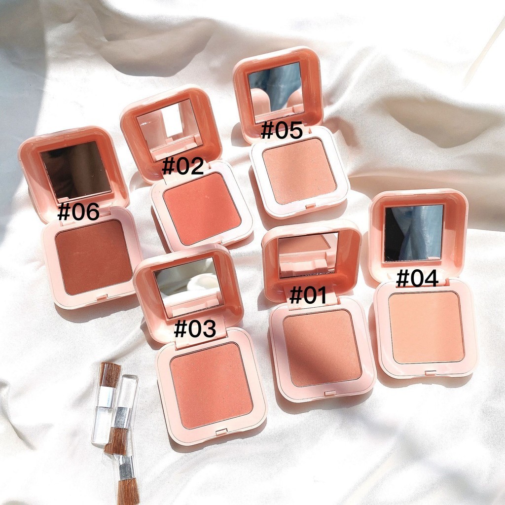 pink girl: ลาเมล่าบลัชออนหัวใจ บลัชออนโทนส้ม ส้มพีช ชมพูพีช เนื้อดี สีสวย S3044