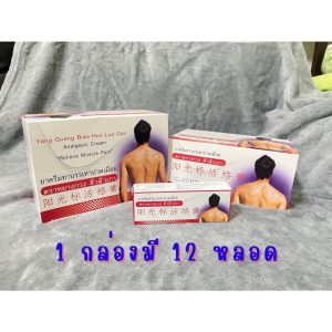 พร้อมส่งหยางกวง1โหล (1 กล่องมี 12 หลอด ขนาด 30 กรัม)