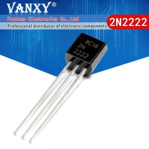 100pcs 2N2222 2N2222A TO-92 TO92 ทรานซิสเตอร์ IC อิเล็กทรอนิกส์ใหม่และต้นฉบับ