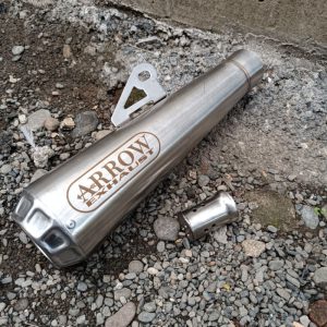 Arrow Exhaust Stainless And Db killer inlet 51mm Only