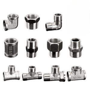 [ZDD] 304 ข้อต่อท่อน้ําสแตนเลสสามทางข้อศอกเกลียวด้านในเกลียวนอกโดยตรงโดยตรง 4 จุดอุปกรณ์เสริมขั้วต่อ และ