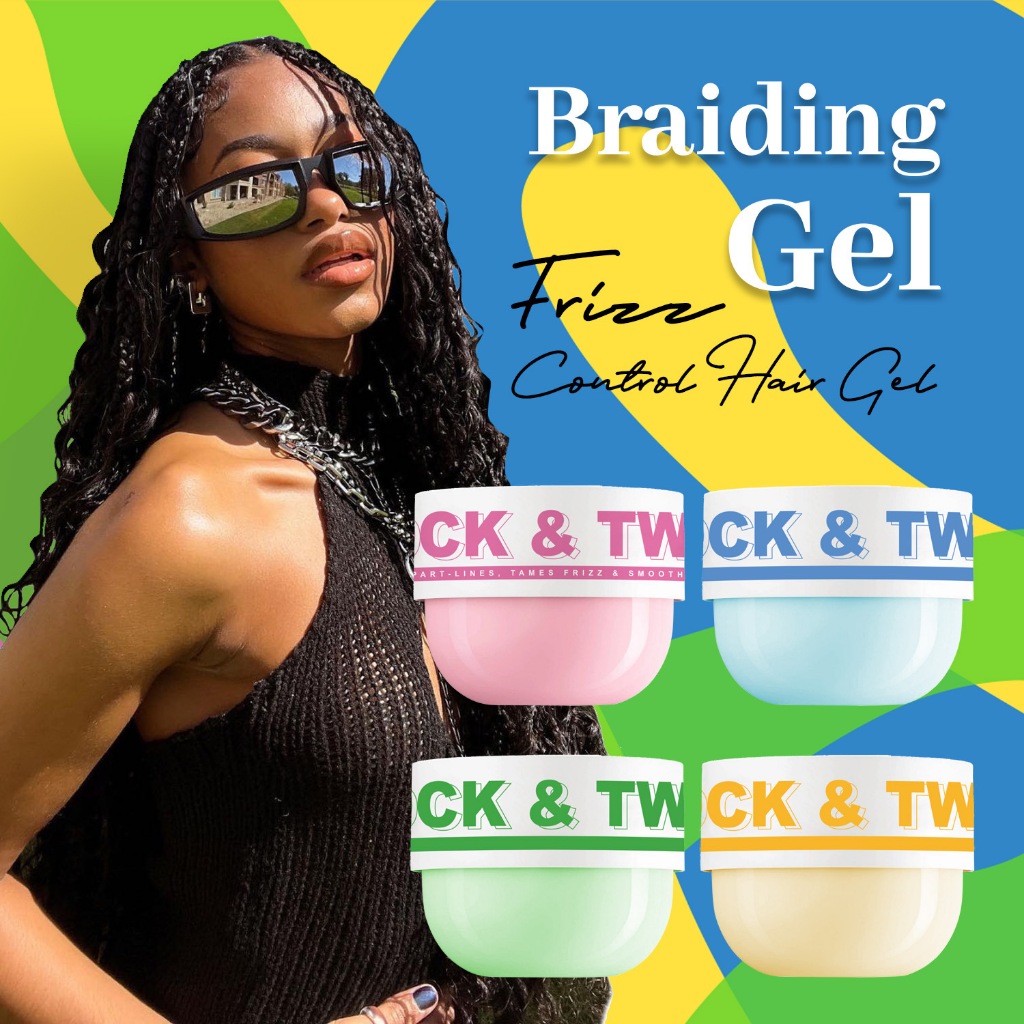 เจลแว็กซ์ถักเปีย ให้ความชุ่มชื้น ติดทนนาน มี 4 กลิ่น 200g