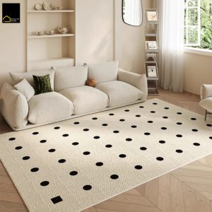 RENITA HOME พรมตกแต่งห้อง สไตล์มินิมอล โมเดิร์น ขนาด 200×140ซม. ผ้าสะท้อนน้ำ