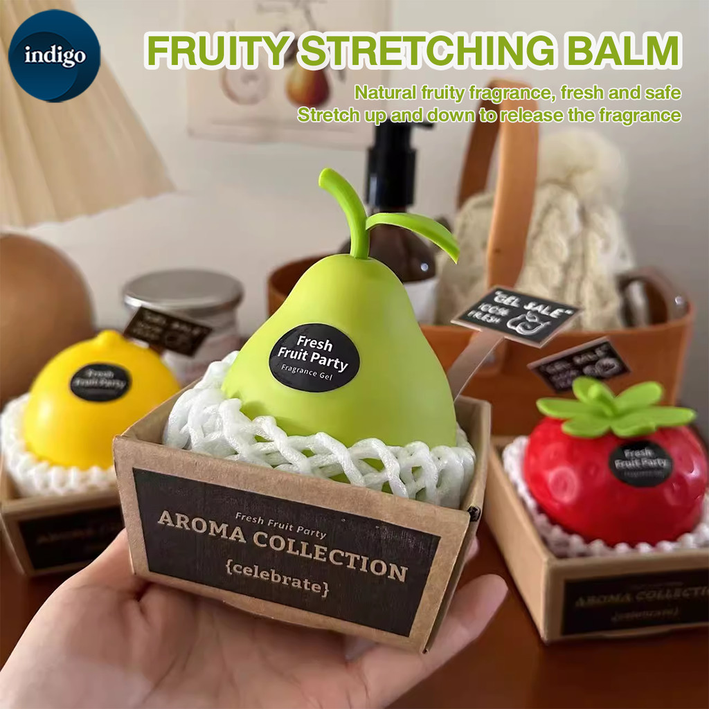 ผลไม้น่ารัก เจลน้ำหอมปรับ กลิ่นหอม เครื่องประดับห้องนอน น้ำหอมสำหรับบ้าน ในร่มห้องน้ําระงับกลิ่น หอมนาน