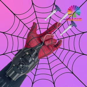 Spider Web Shooter Wrist Launcher Web Launcher String Halloween Prop ของเล่น OZ [prague.th]