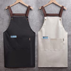 ผ้ากันเปื้อน PVC กันน้ํามัน กันน้ํา เหมาะกับใส่ทํางาน ห้องครัว สําหรับผู้ชาย และผู้หญิง