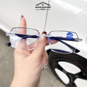 ในไทย แว่นตาอ่านหนังสือป้องกันแสงสีฟ้าไร้กรอบแฟชั่นสวมใส่สบายป้องกันความเมื่อย2in1ใกล้และไกลใช้งานคู่.coolcolor.th