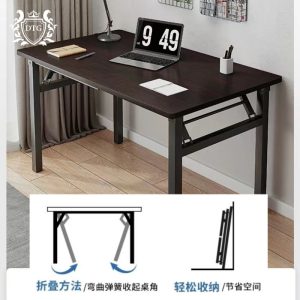 DTG โต๊ะพับ โต๊ะคอมพิวเตอร์ โต๊ะเขียนหนังสือ โต๊ะทานอาหาร โต๊ะไม้  พร้อมส่งจากไทย