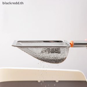 Bred สแตนเลสตาข่ายละเอียด Cat Litter Scoop ทําความสะอาดง่าย Non-Stick Shovel สําหรับสัตว์เลื้อยคลานทรายที่มีประสิทธิภาพทนทาน Loop.
