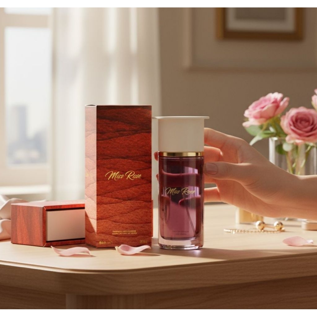 น้ำหอมอาหรับเเท้จากบ้าน Ahmed al magharbi Miss Rose