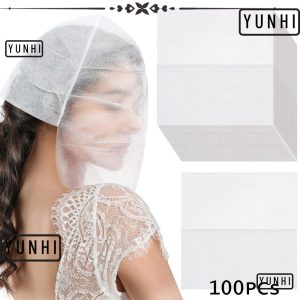 Yunhi Face Makeup Protector Hood, เครื่องสําอางทิ้งแต่งหน้าสําหรับผู้หญิง Dressing งานแต่งงาน Supply สบาย Breathable Beauty แต่งหน้าหมวกป้องกัน