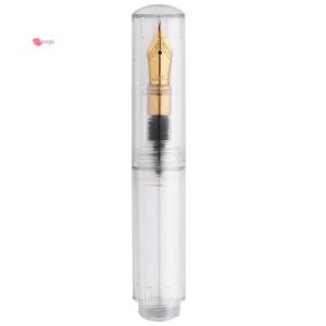 georg33Mini Pocket-Size Eyedropper Fountain ปากกาเขียนหมึกปากกา F Nib ปากกาหมึกแบบพกพา Mini Pocket Pen