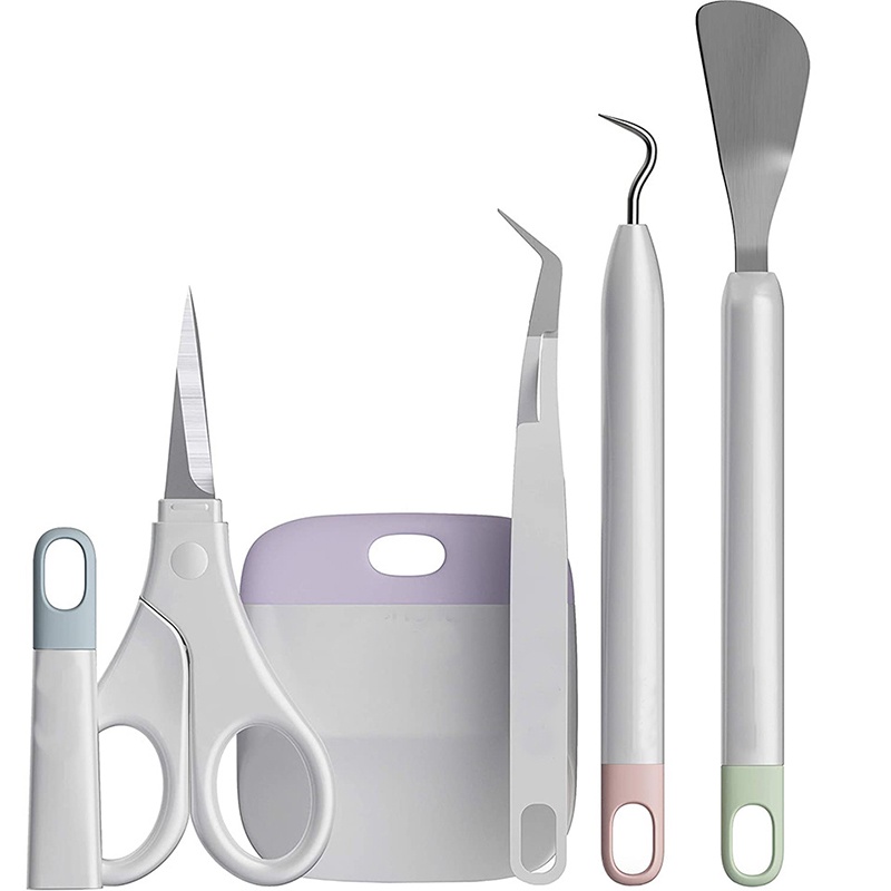 5 อุปกรณ์เสริม Silhouette Cameo ไวนิล Weeding ชุดเครื่องมือ Cameo ตัวอักษร DIY Craft Cricut อุปกรณ์เสริมเครื่อง