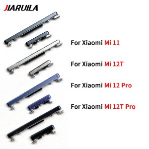 ปุ่มปรับระดับเสียงไฟสําหรับ Xiaomi Mi 11 12 12T Pro ชุดอะไหล่ทดแทน