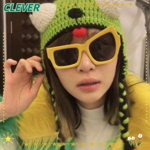Clever ตลกดวงอาทิตย์แว่นตา, ผู้หญิงผู้ชายแฟชั่นพังก์แว่นกันแดด, คิ้วกลางแจ้ง-raising Creative ความแปลกใหม่ Party แว่นตากันแดด