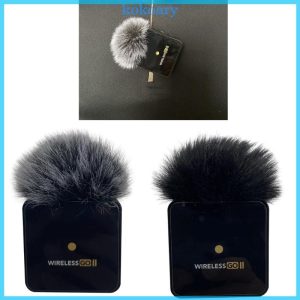Kok Furry Windshield Muff ไมโครโฟนขนสัตว์ซ่อมฝาครอบลมสําหรับ Rode Go II