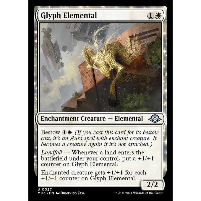 [Modern Horizons 3] – [MH3] – (U) -[Glyph Elemental] –  [2024]