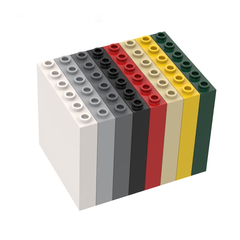 1pcs MOC อิฐ 59349 59350 35286 แผงแก้วองค์ประกอบผนัง 1x6x5 บ้านบล็อกหน้าต่างอาคารบล็อกประกอบอนุภาคอุปกรณ์เสริม