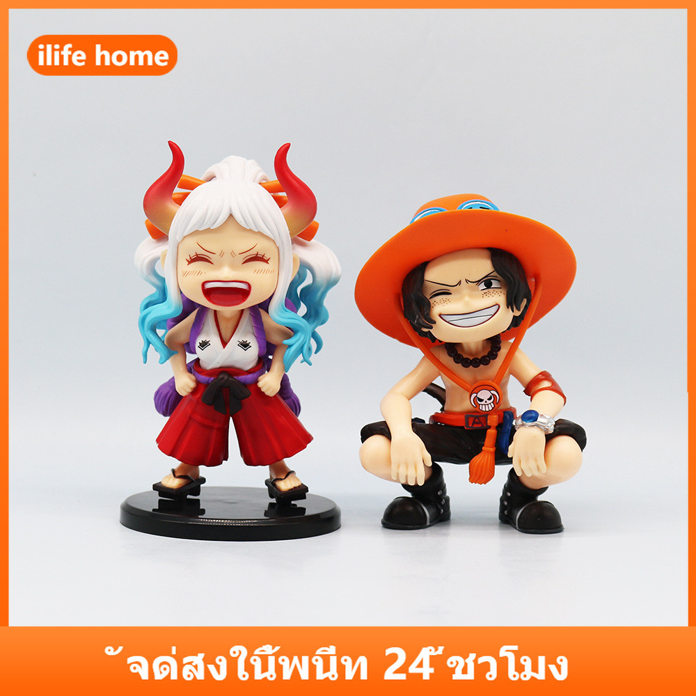 จัดส่งจากประเทศไทย One Piece Luffy Ace Yamato Action Figure รุ่น Q มินิอะนิเมะรูป COD สต็อกคอสเพลย์ Action Figure ตุ๊กตาของเล่นสําหรับของขวัญเด็กคอลเลกชันเครื่องประดับรถตกแต่งเค้ก