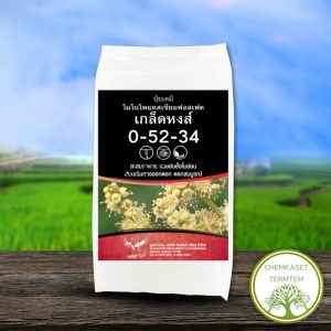 ☘️เกล็ดหงส์ 0-52-34 นำเข้าจากอิสราเอลละลายน้ำ 100% ☘️ ✔️ทำให้ติดผลดก ขยายขนาด เพิ่มน้ำหนัก