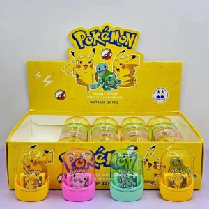 อะนิเมะโปเกมอนการ์ตูนปิกาจูกบเหลาดินสอเด็กกบเหลาดินสอนักเรียนโรงเรียนเครื่องเขียนของเล่นเด็กของขวัญ