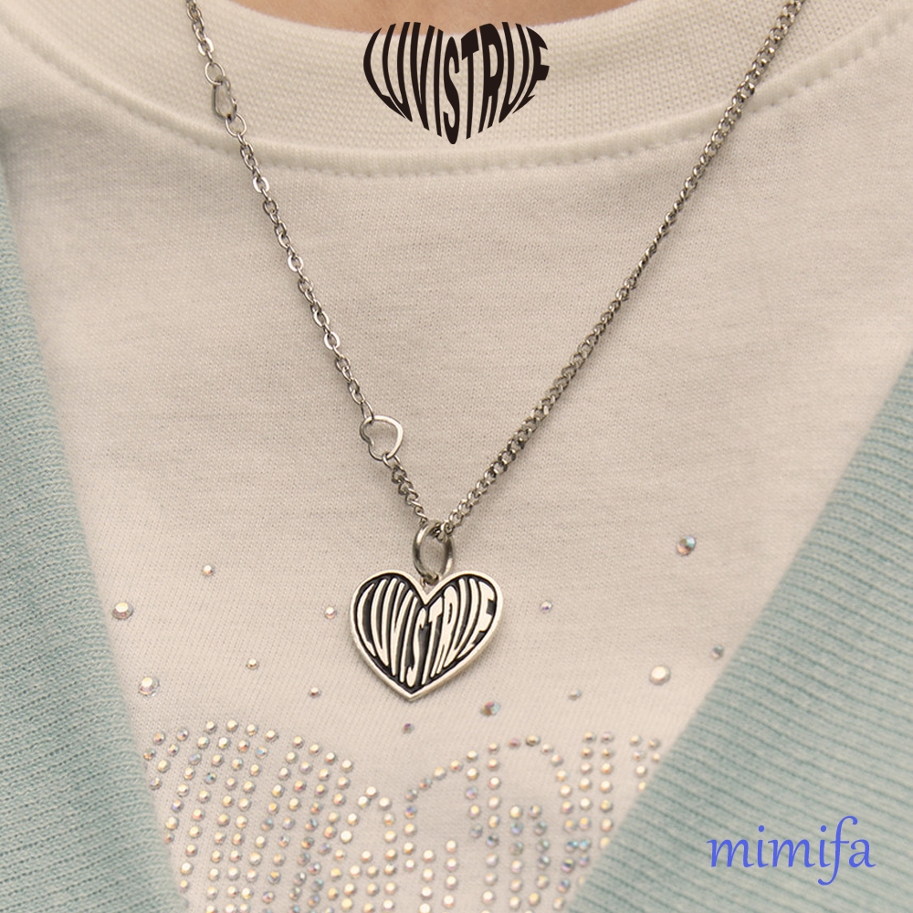 Luvistrue Taeyeon PICK PO สร ้ อยคอหัวใจ