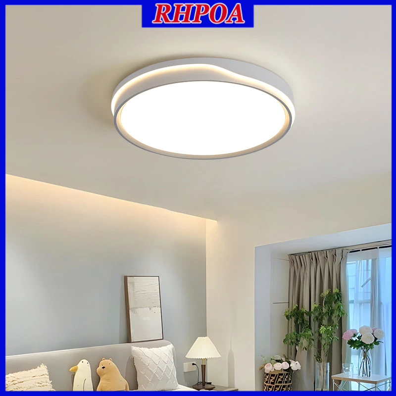 RHPOA LEDโคมไฟเพดาน – รีโมทคอนโทรล – ปรับความสว่าง – ปกป้องดวงตา