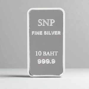 ส่งฟรี ✨ เงินแท่งบริสุทธิ์ 99.99%น้ำหนัก 10 บาท (152.44 กรัม) มีใบรับประกัน ขายคืนได้ สะสมระยะยาว