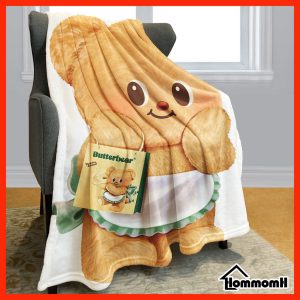 ผ้าห่มหมีเนย ลายหมีโอเวอร์ไซส์ ผ้าห่มพกพา มีให้เลือกหลายแบบ