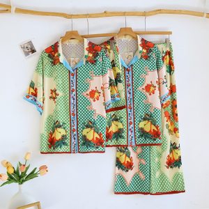 ชุดนอน Muslin Pajamas Collection Muslin Pet รุ่น Fruit Fiesta (N3318 T3318) | ชุดนอนชุดเที่ยว