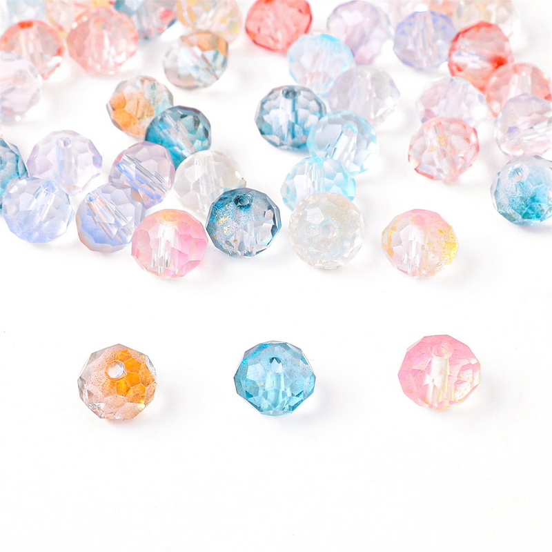 8×7 มม.50 ชิ้น/ถุงไล่โทนสีรอบ Spacer ลูกปัดหลวม Faceted คริสตัลล้อแก้วลูกปัดสําหรับเครื่องประดับทํา DIY เครื่องประดับโทรศัพท์ Chain ผลการค้นหา